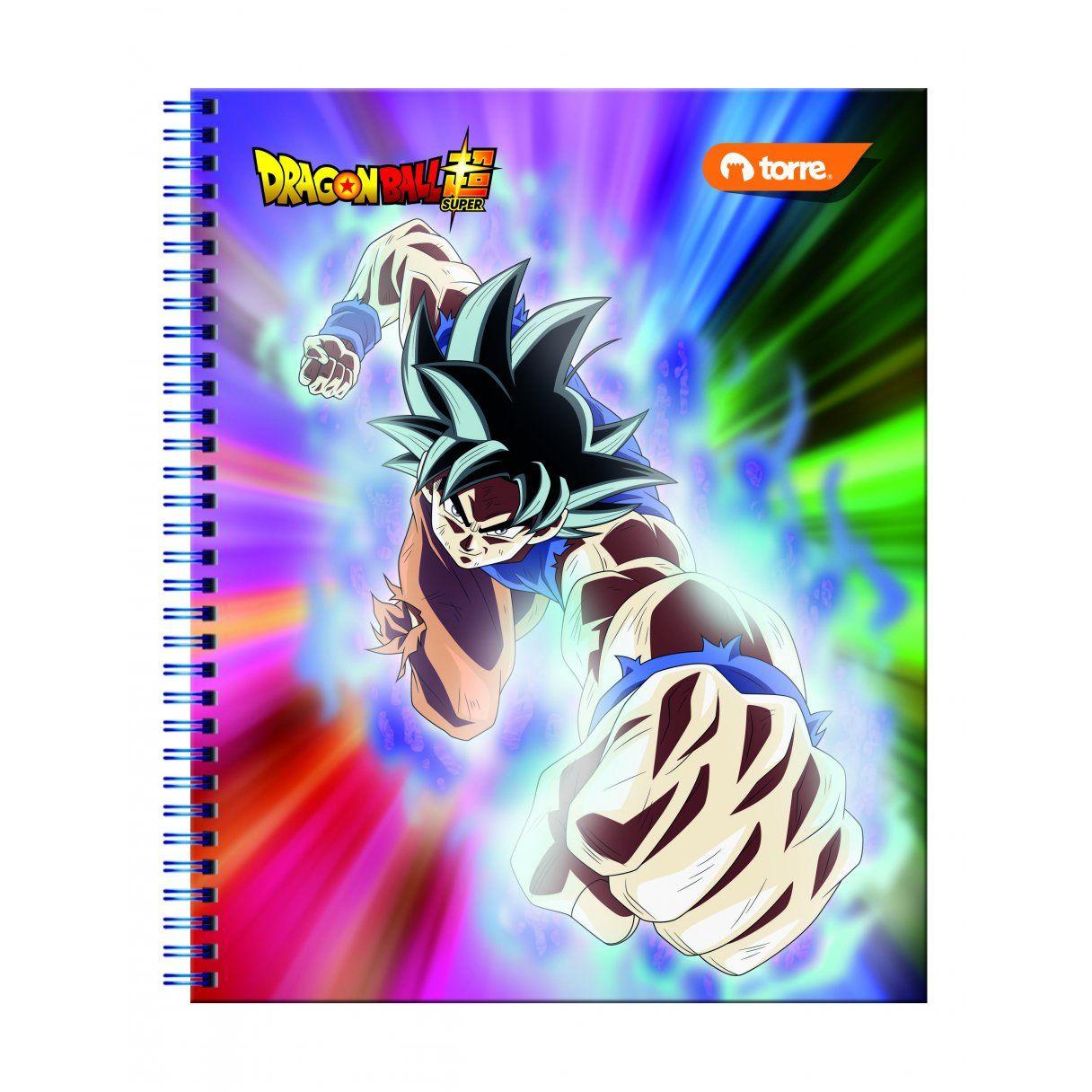 Cuaderno universitario Torre Dragon Ball M7 100 hojas tapa dura-2