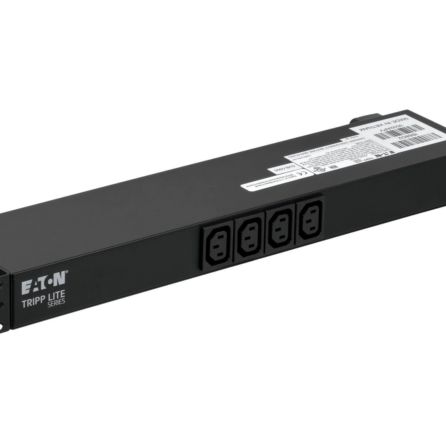 PDU Tripplite 14 enchufes 12 C13 2 C19 1 C20 16 A Rack 1U 2P+T-0