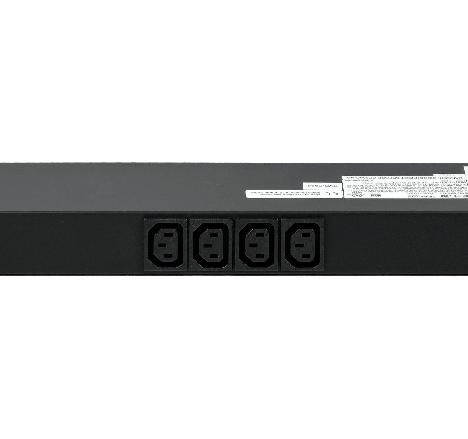 PDU Tripplite 14 enchufes 12 C13 2 C19 1 C20 16 A Rack 1U 2P+T-1