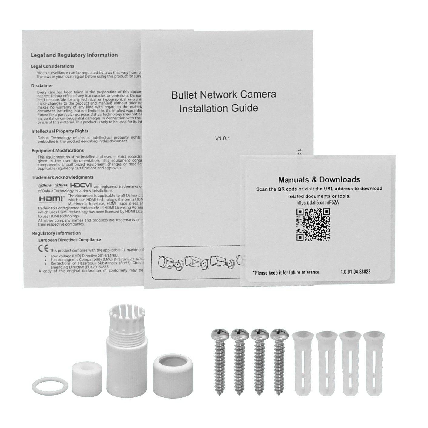 Cámara IP Dahua HFW2441S 4 MP fija 2,8 mm IP67 PoE IR 30 m-3