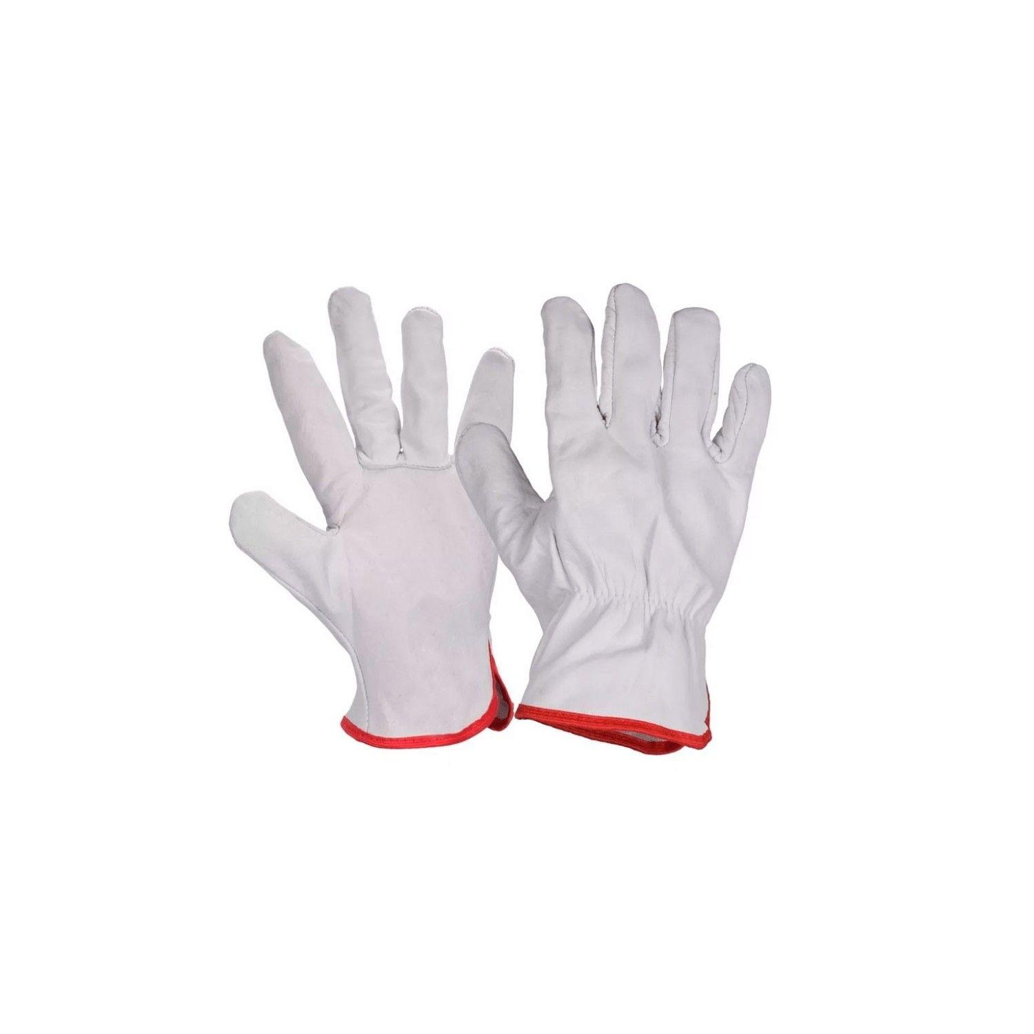Guantes de cabritilla Steelpro cortos con forro-0