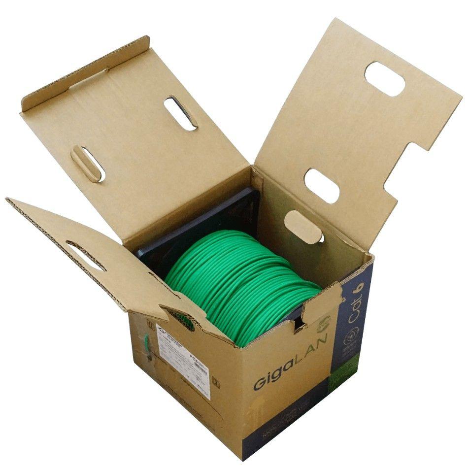 Cable UTP Furukawa Cat6 unifilar 305 m LSZH verde-1