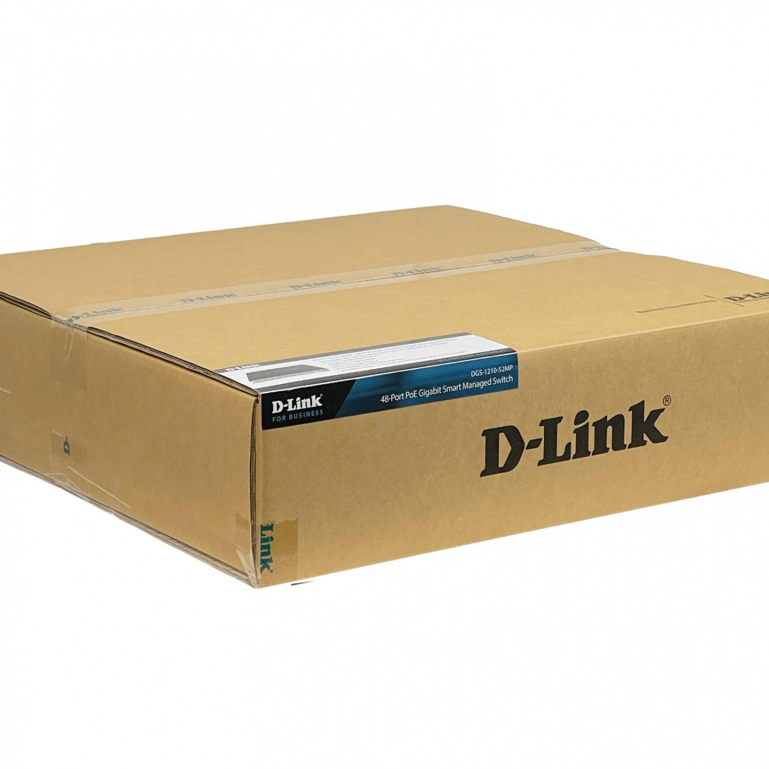 Switch D-Link 48 puertos PoE+ 4 SFP 370 W-5