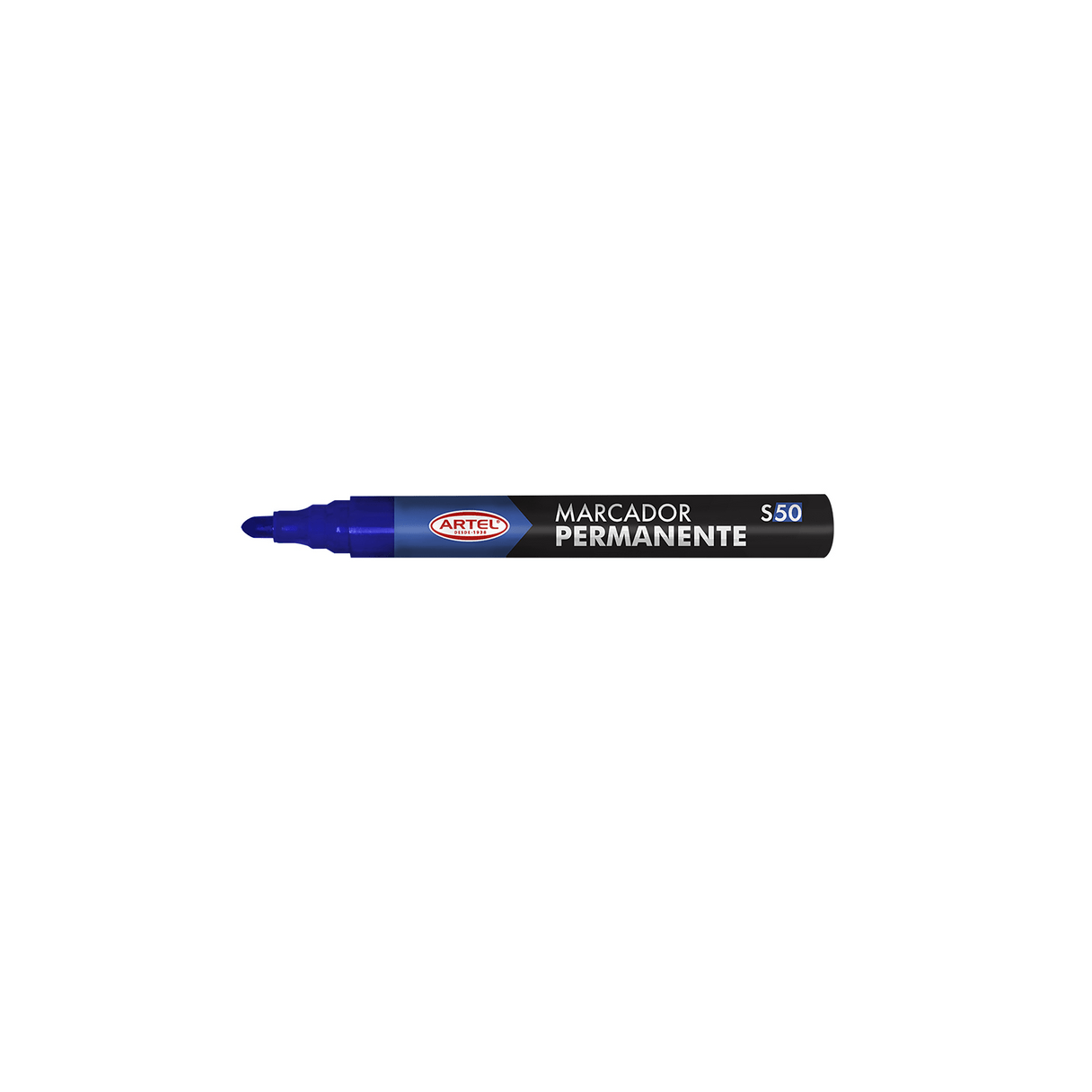 Marcador permanente Artel punta redonda 3,5 mm azul-1