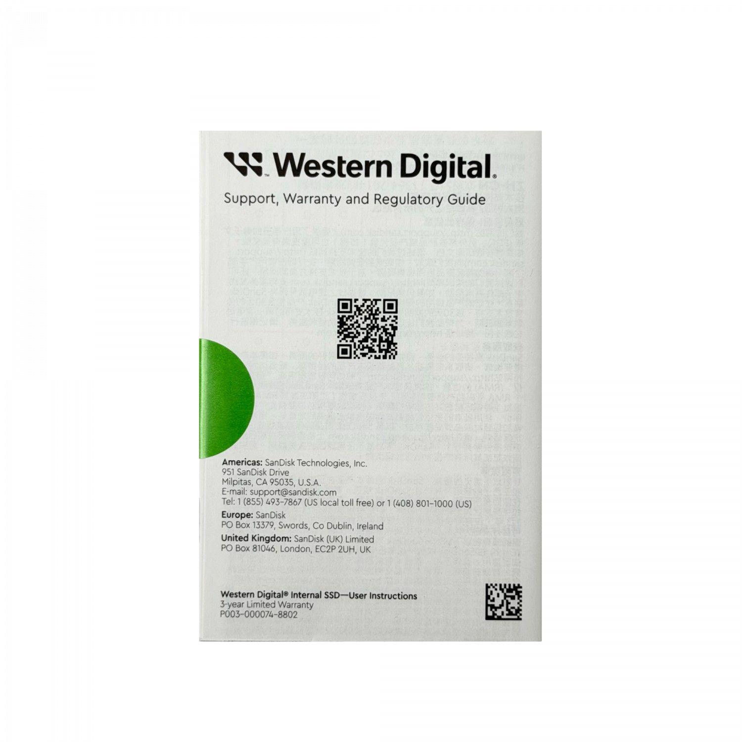 SSD Western Digital WDS250G5G0A 250 GB 545 MB/s SATA 3 2,5"-4