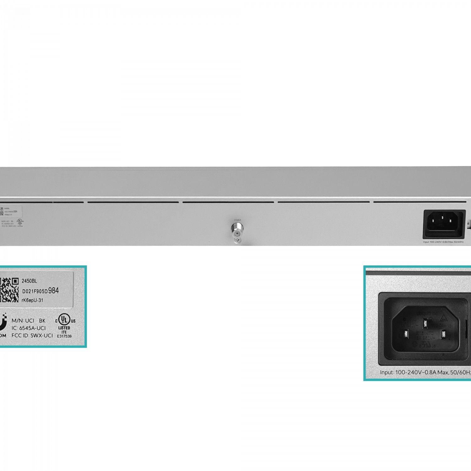 Módem de cable Ubiquiti Multi-Gigabit 1-2.5 GbE DOCSIS 220 V-3