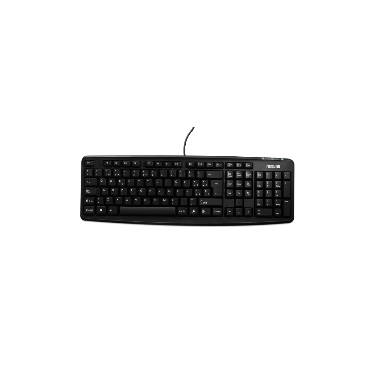 Teclado Maxell KB-90 básico negro-0