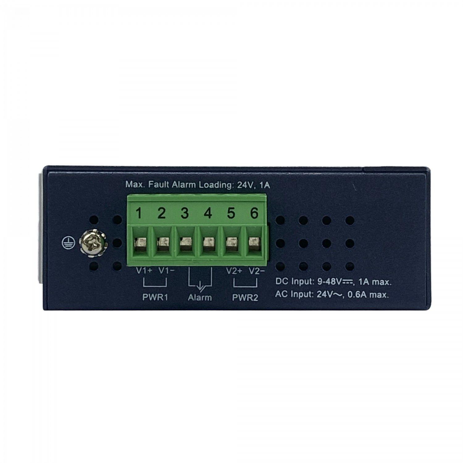 Convertidor de medios Planet SFP 1-1000 requiere 9-48 VDC-3