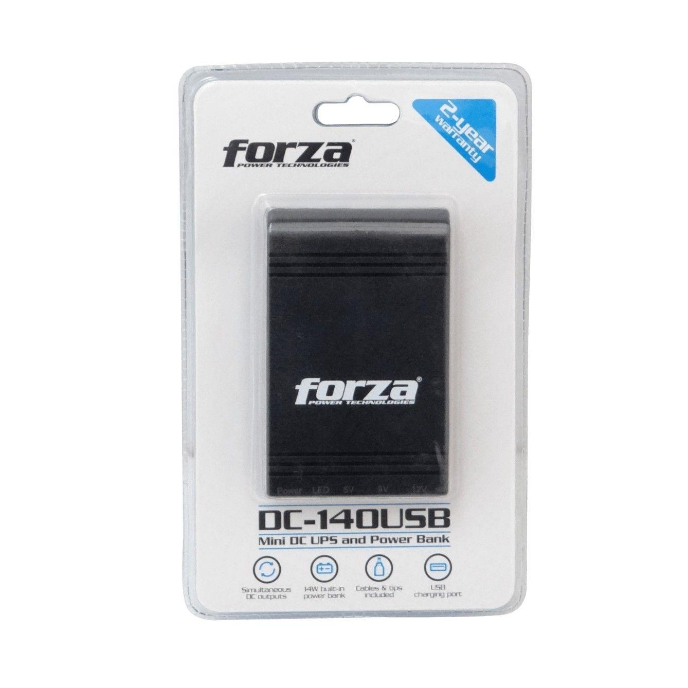 UPS Forza DC 15 WH 2000 mAh 12 V 2 A USB/Plug-5