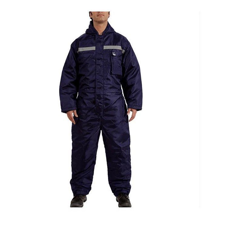 Buzo térmico Alaska talla S color azul-0