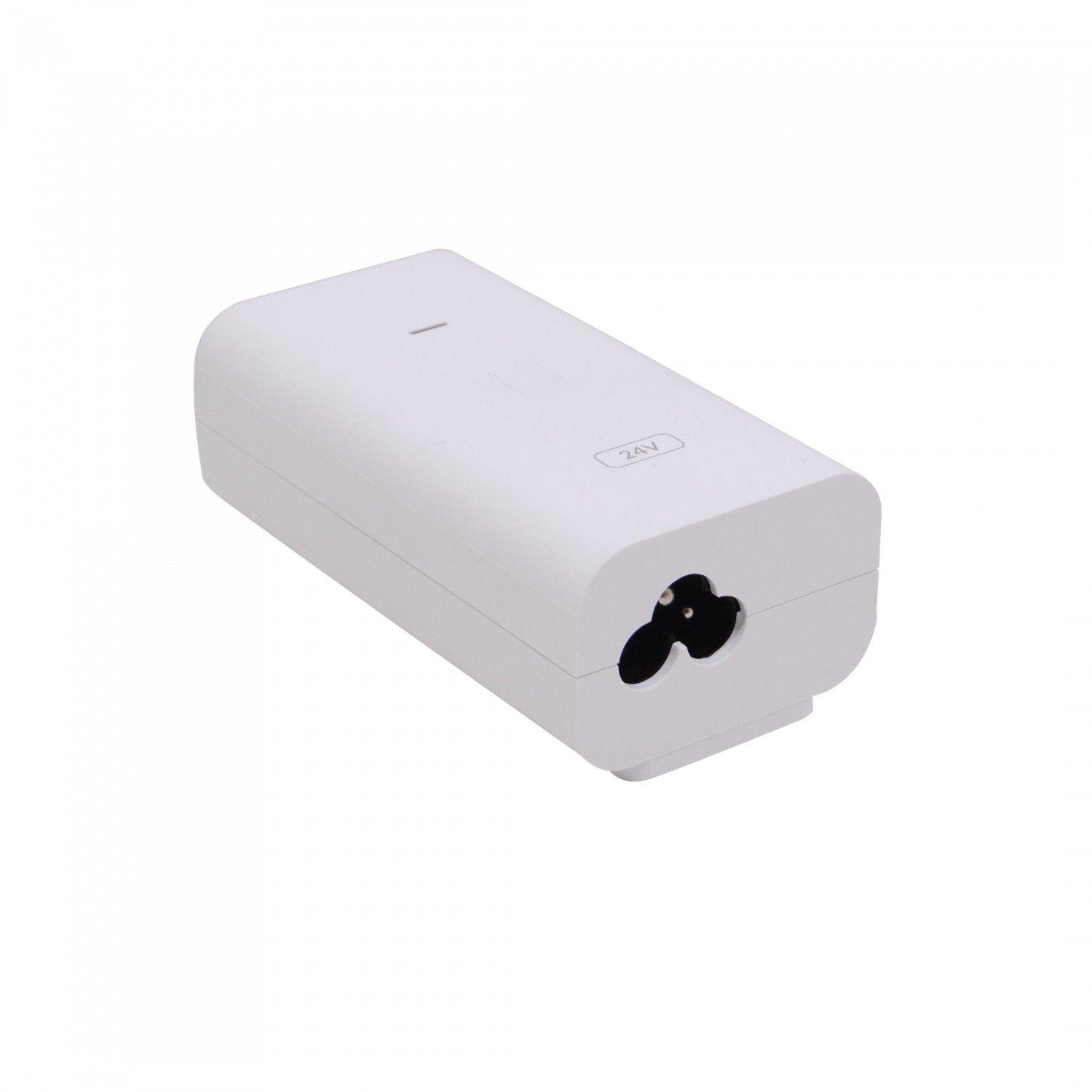 Inyector PoE Ubiquiti Gigabit 24 V 12 W 0,5 A con ESD-2