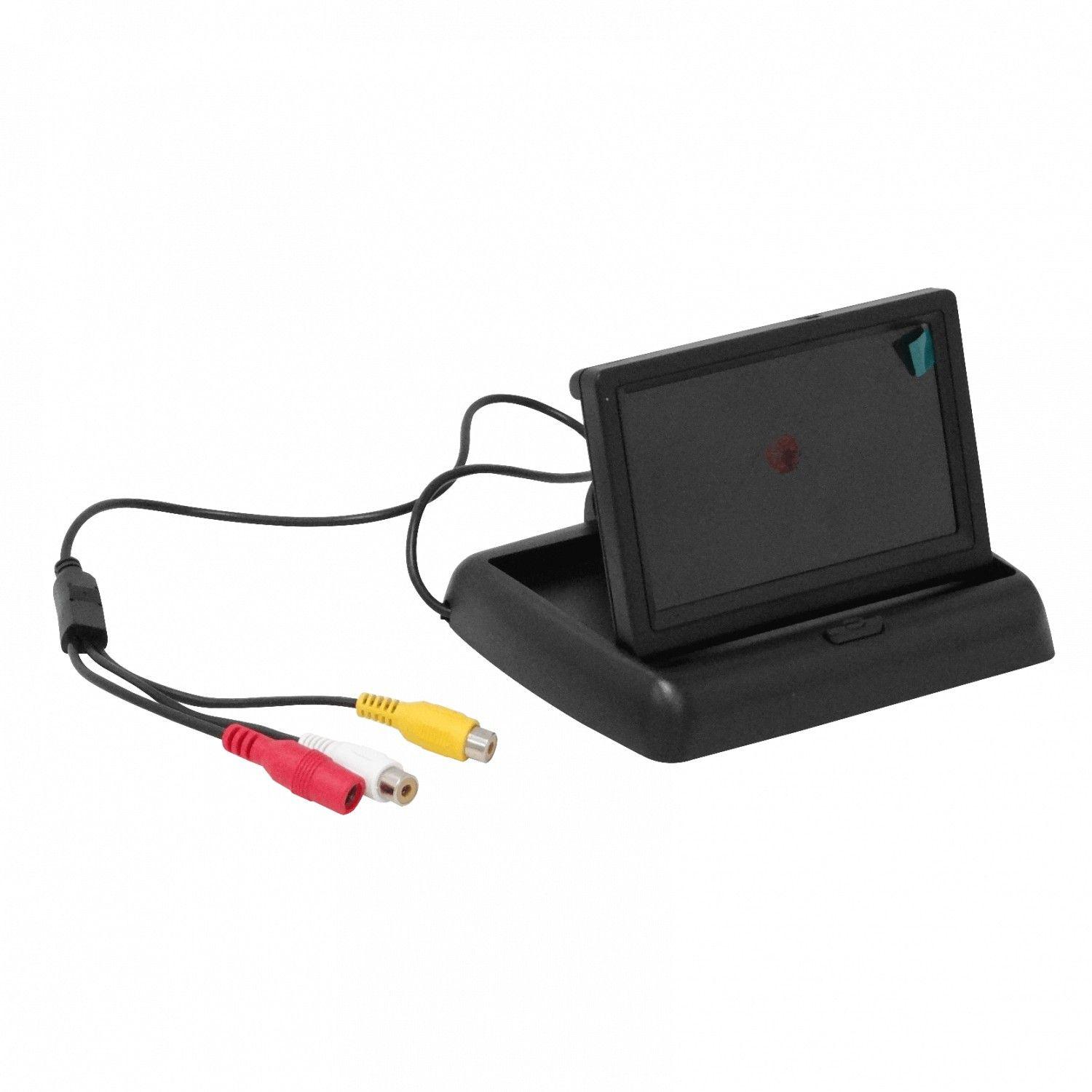 Monitor analógico 4 pulgadas con 2 RCA y plug 5,5x2,1 mm-0