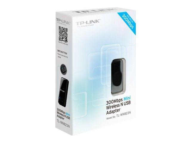 Adaptador Wi-Fi USB TP-Link TL-WN823N 300 Mbps mini-4