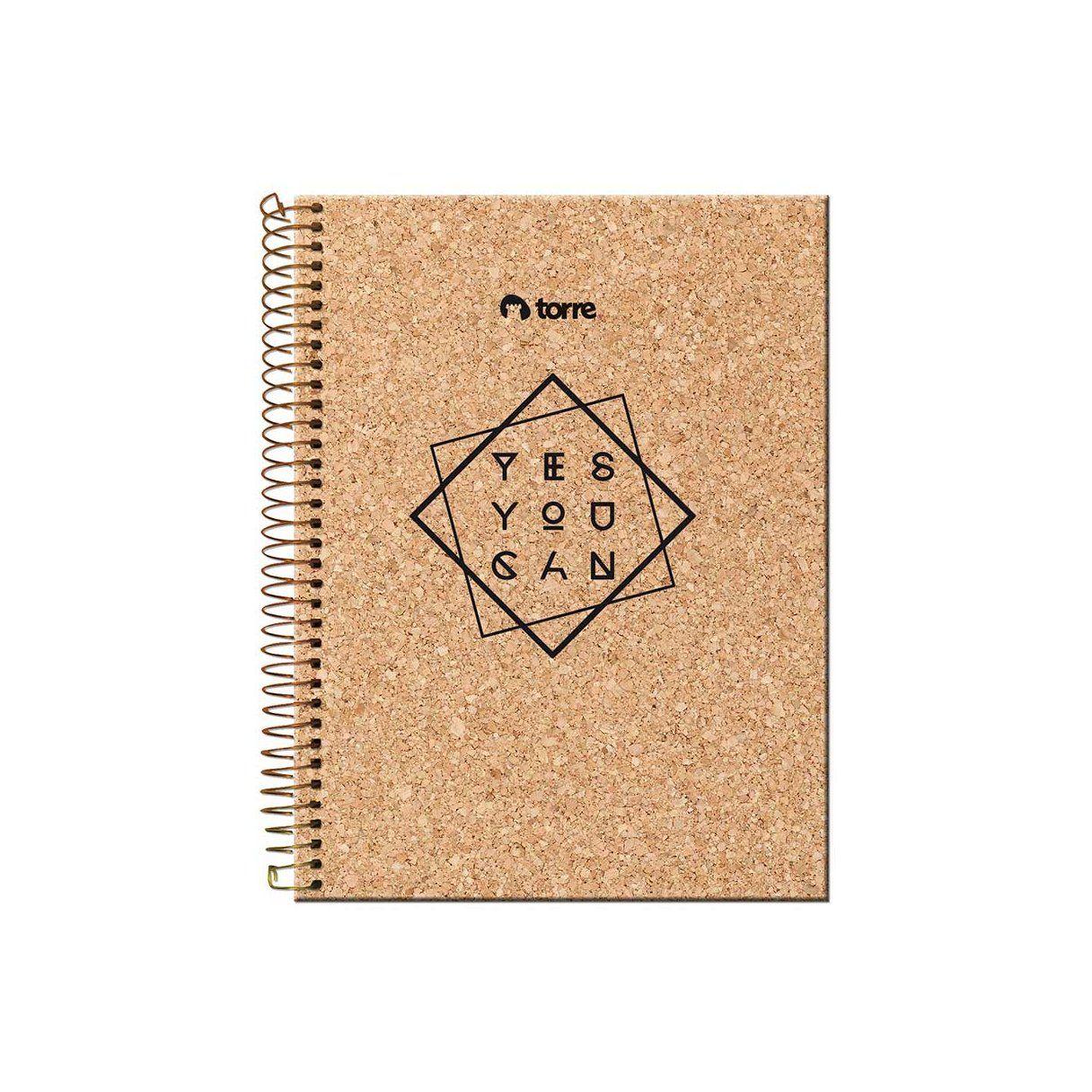 Cuaderno Torre A4 Tapa Corcho M7 120 hojas-2