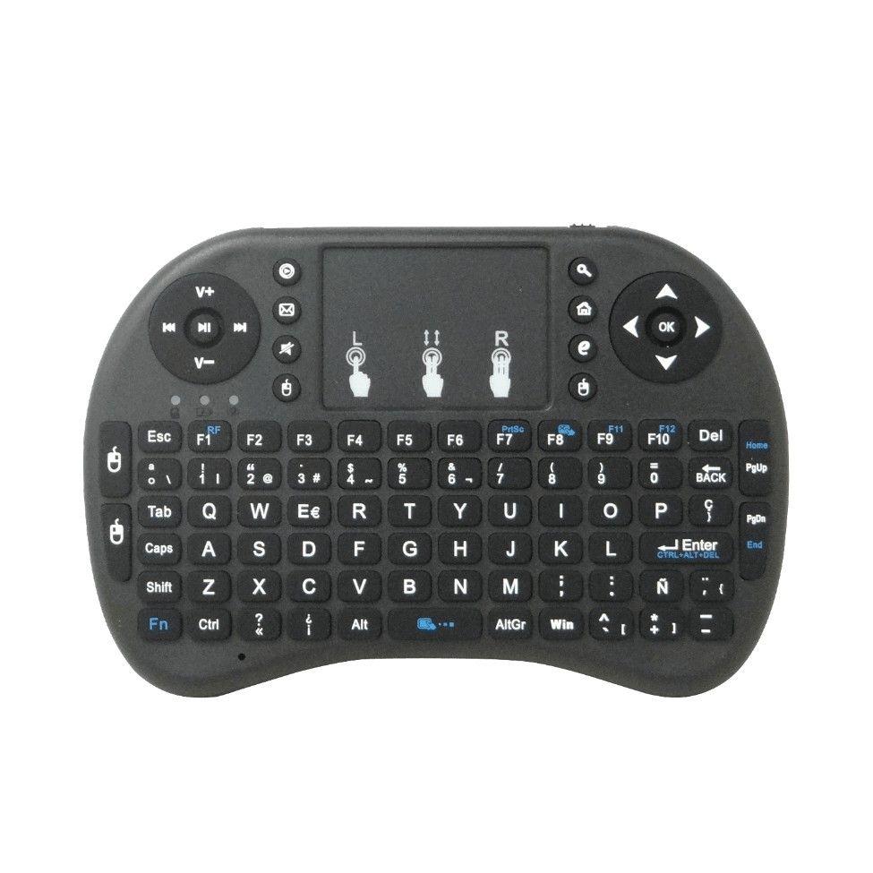 Teclado inalámbrico 2,4 GHz con mouse y trackpad-1