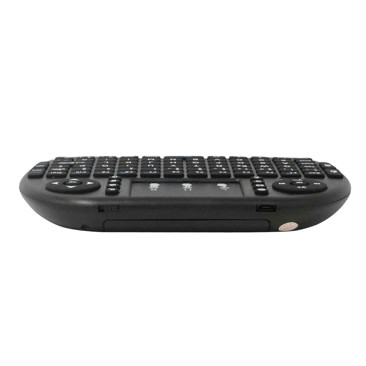 Teclado inalámbrico 2,4 GHz con mouse y trackpad-3
