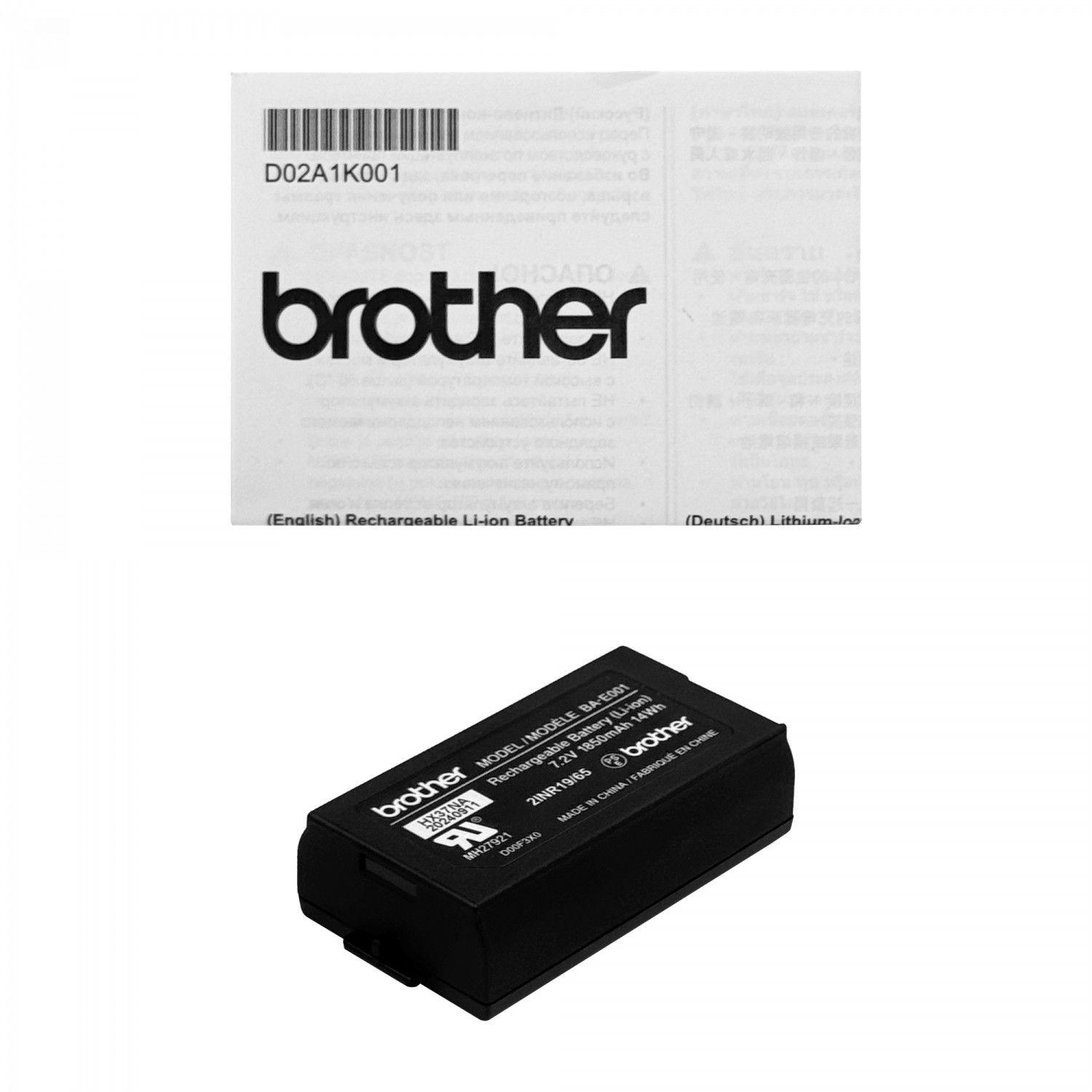 Batería de litio Brother 7,2 V 1850 mAh 14 Wh-3