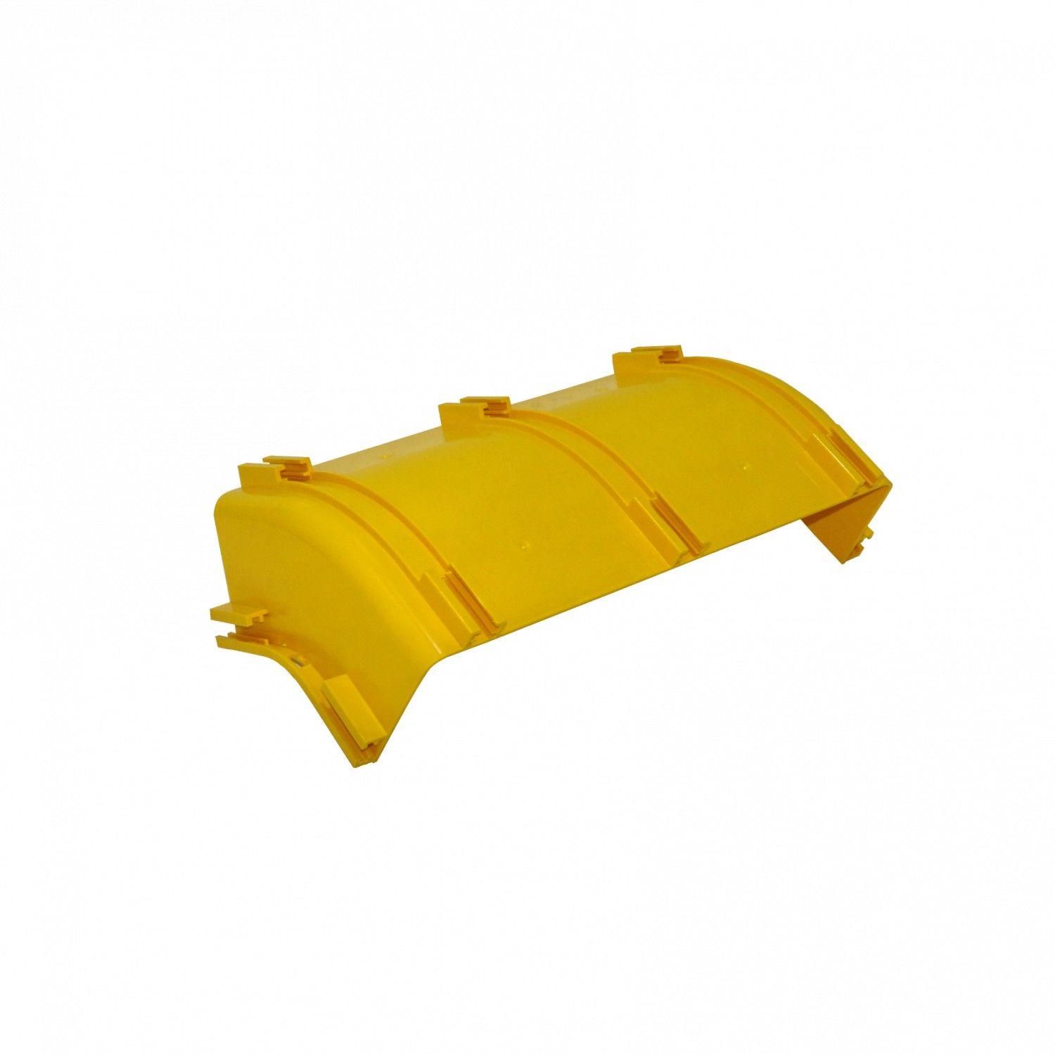 Ángulo interior 360x100 mm 45º macho PC+ABS LSZH amarillo-3
