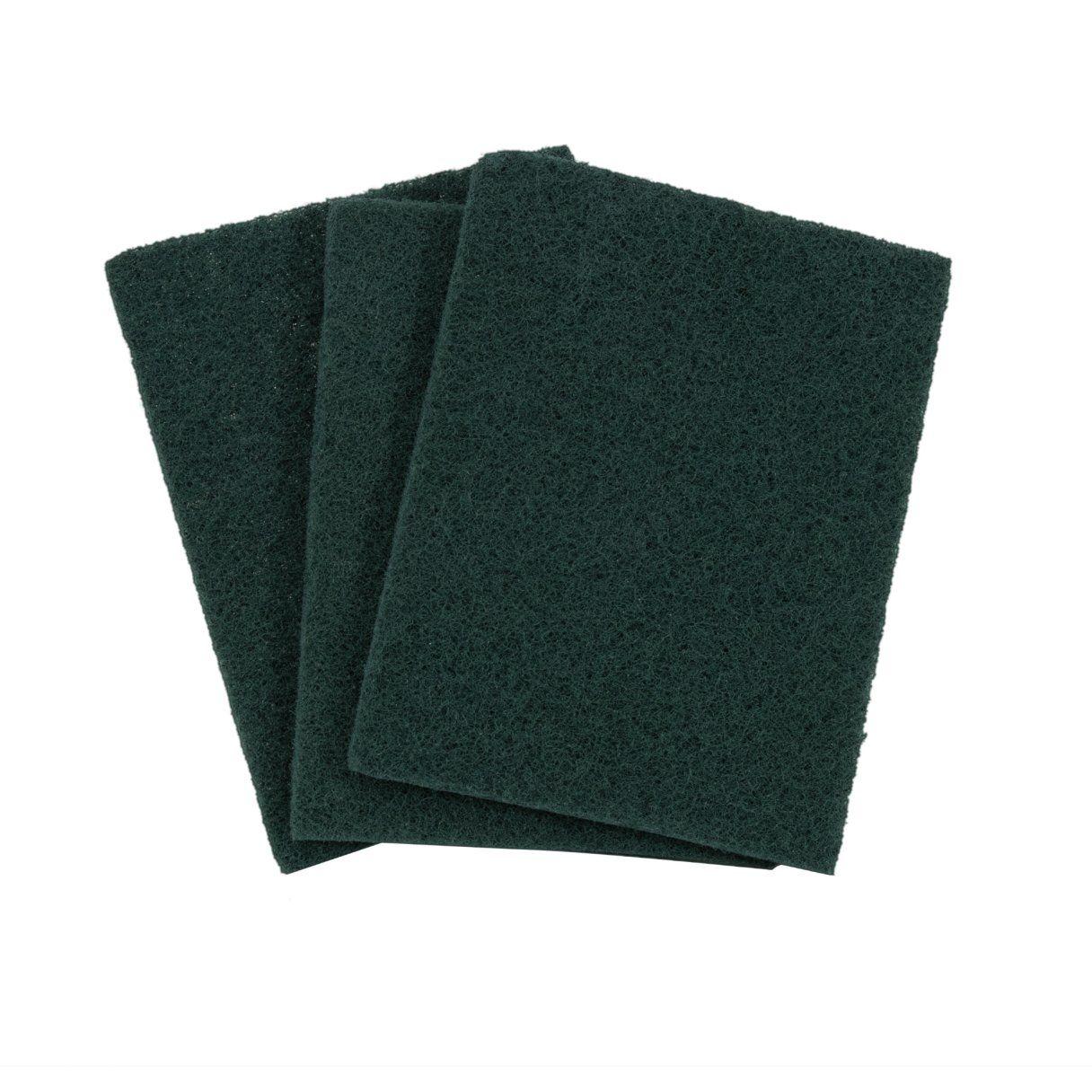 Esponja abrasiva Impeke fibra verde 3 unidades-2