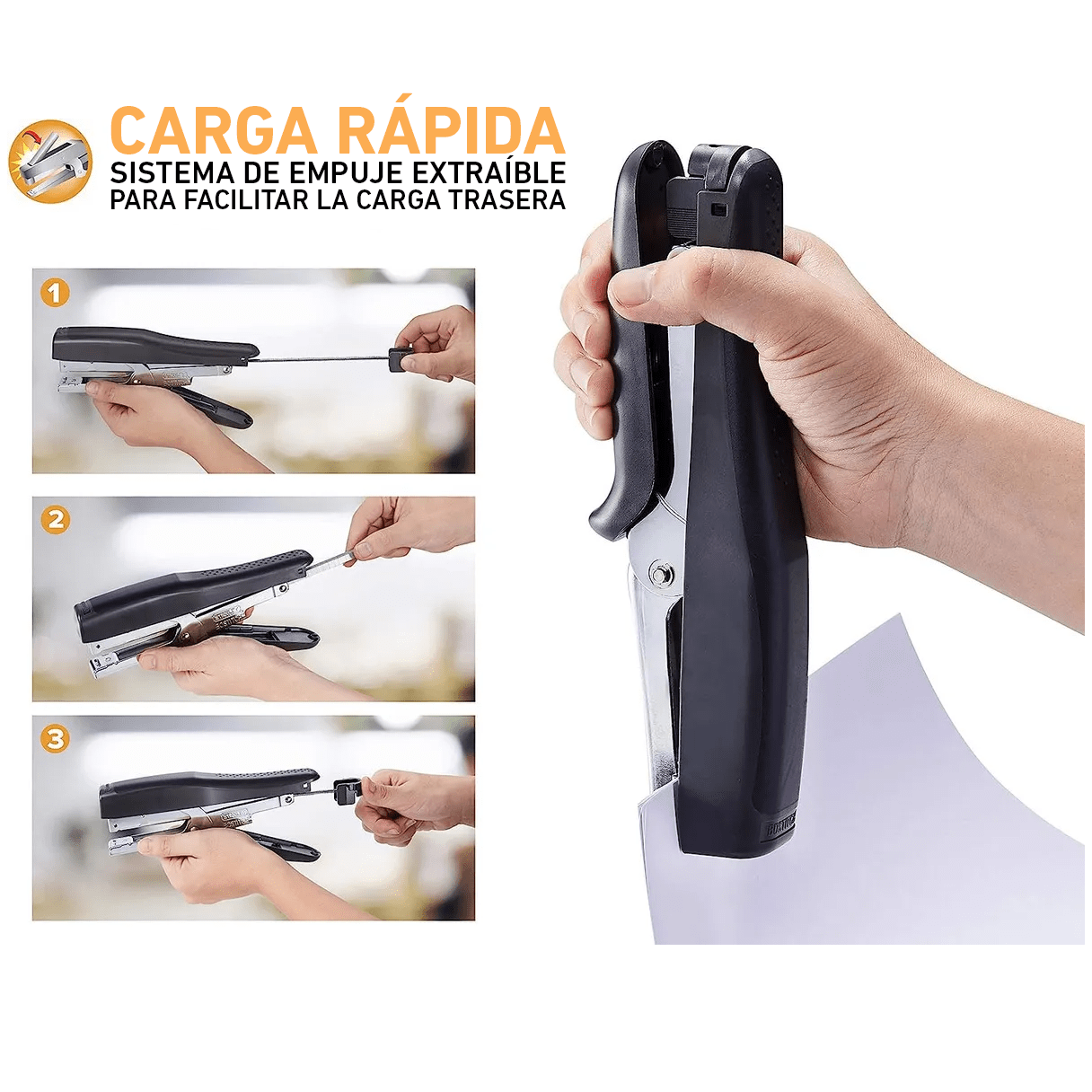 Corchetera alicate Bostitch B8HDP 45 hojas-3