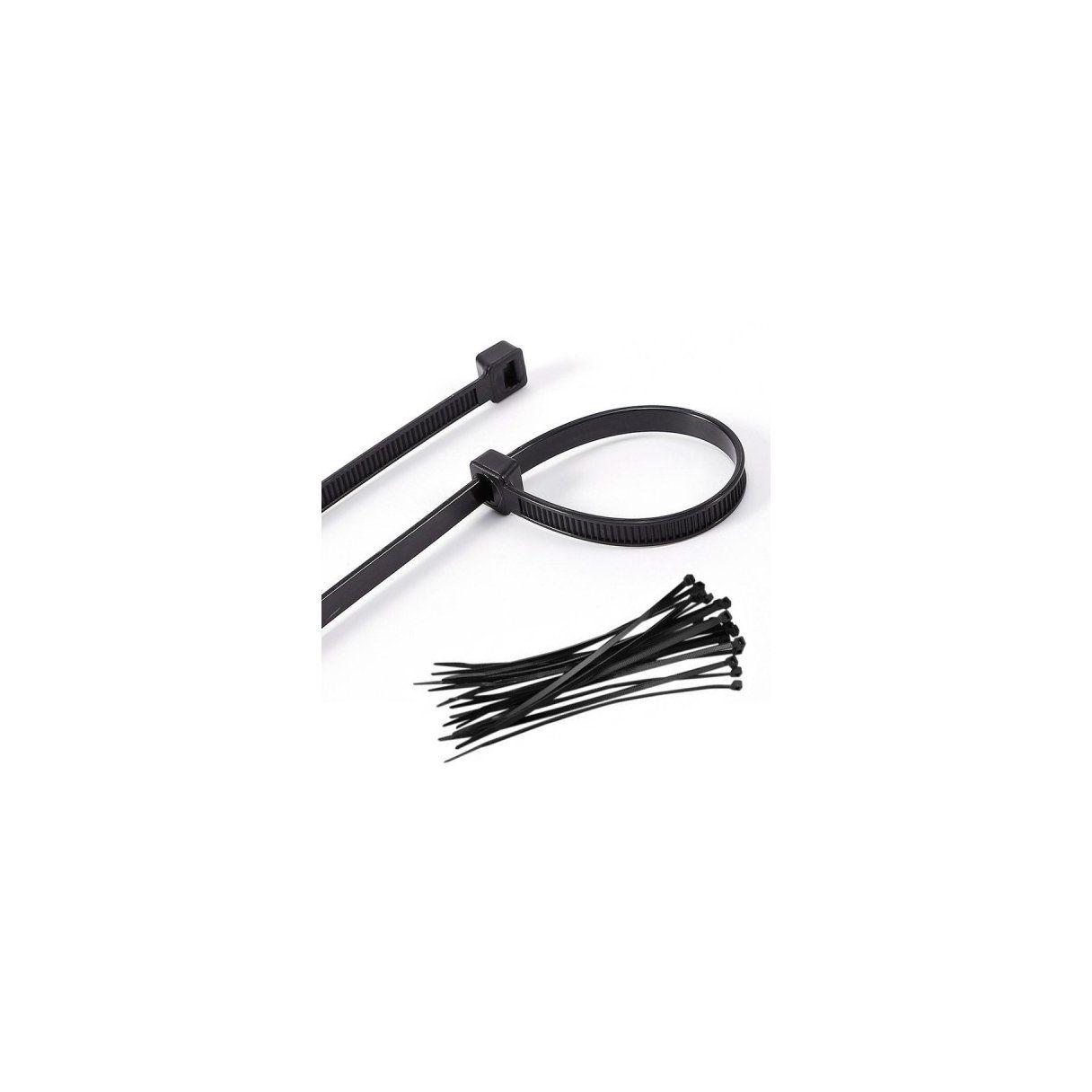 Amarra cables Secowash 3,6x150 mm 100 unidades negro-1