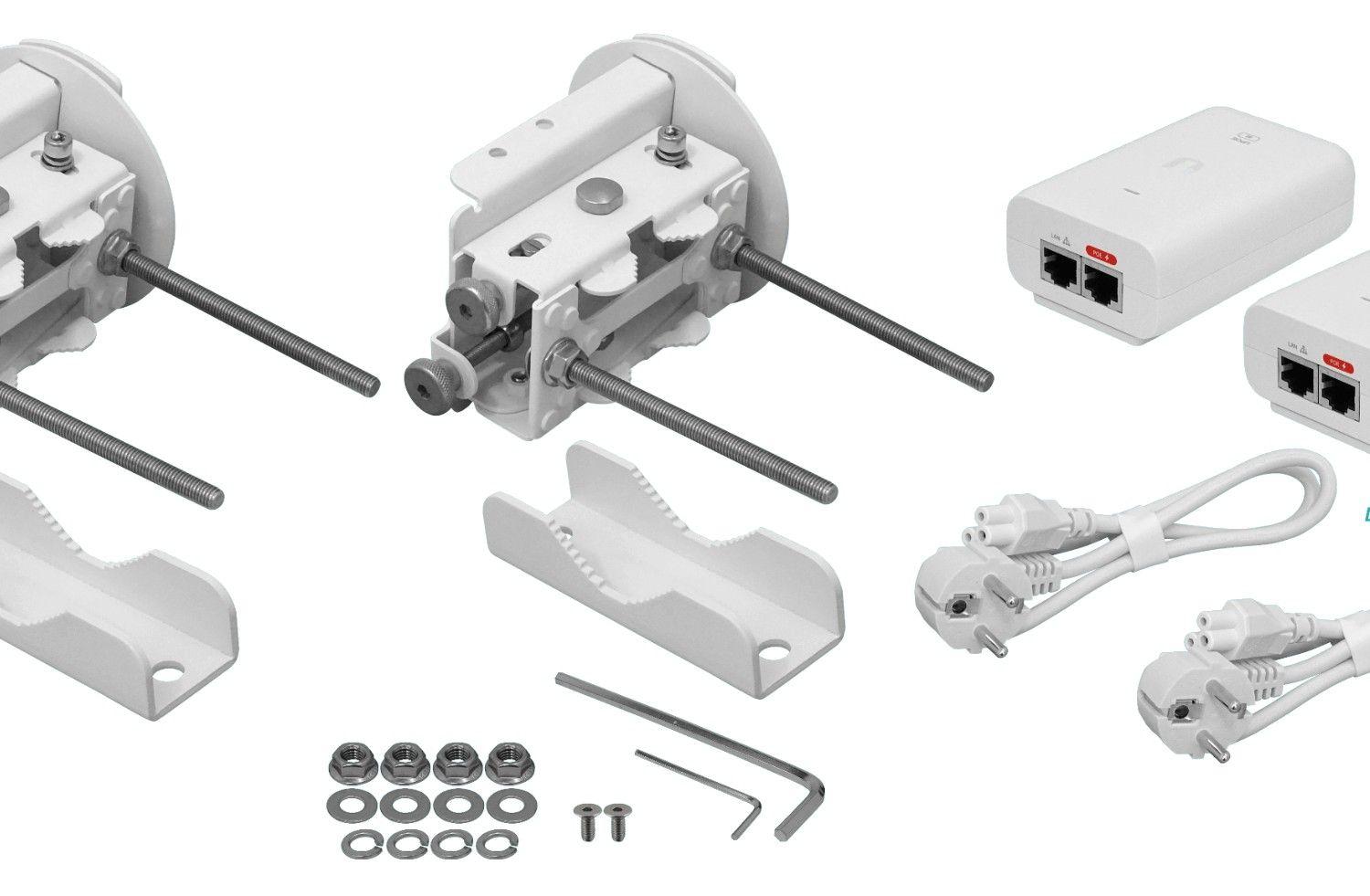 Conector Ubiquiti UBB-XG 6 Gbps 500 m 60 GHz y 5 GHz 2 unidades-5
