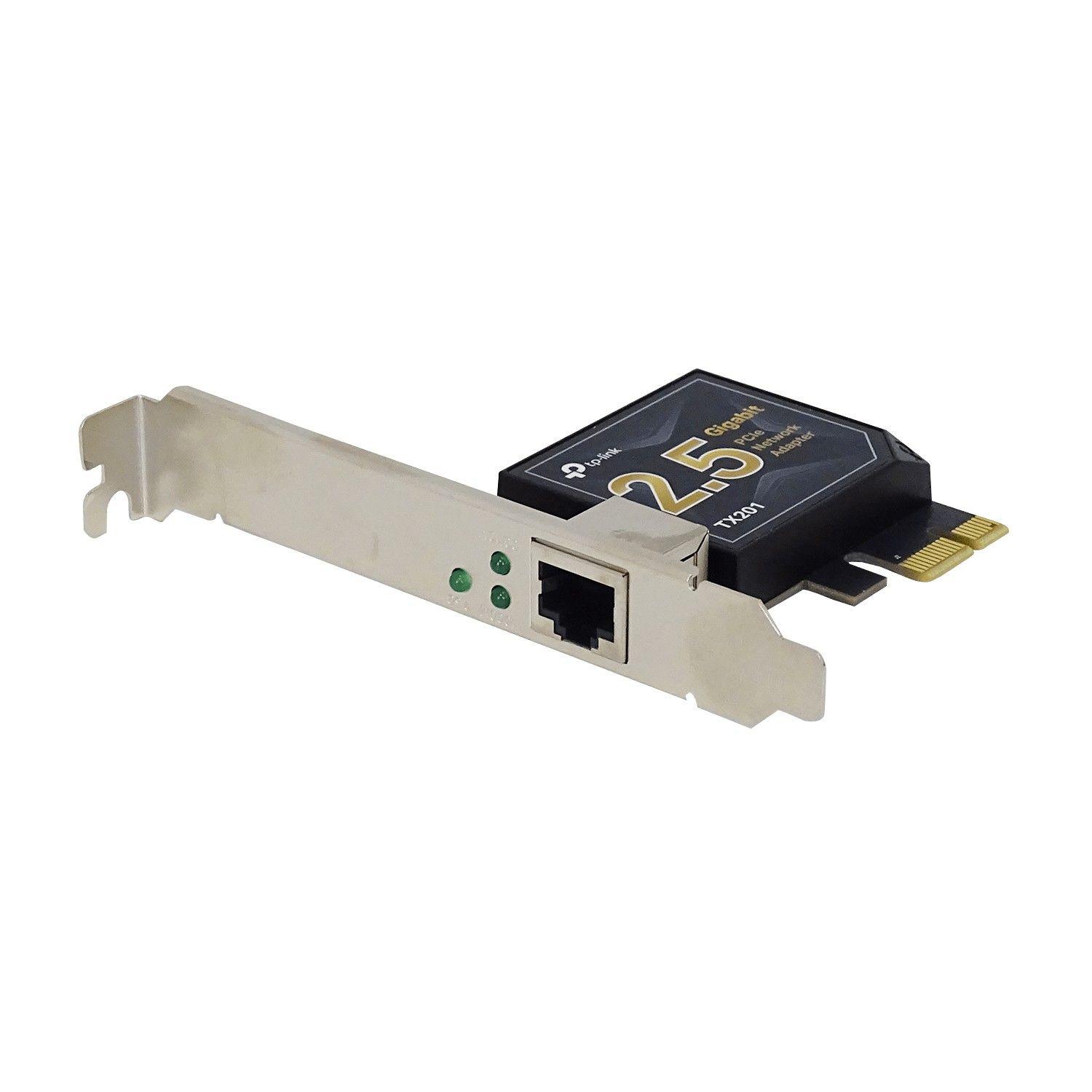 Tarjeta de red TP-LINK PCIe 2.5 Gbps cobre-1