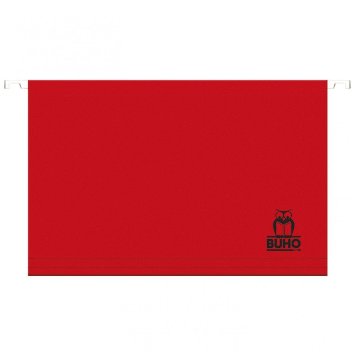 Carpeta colgante Buho termolaminada rojo-0