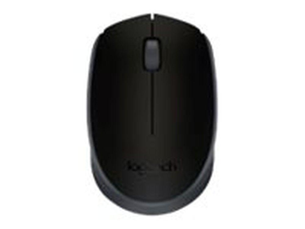 Mouse inalámbrico Logitech M170 1000 DPI gris-0