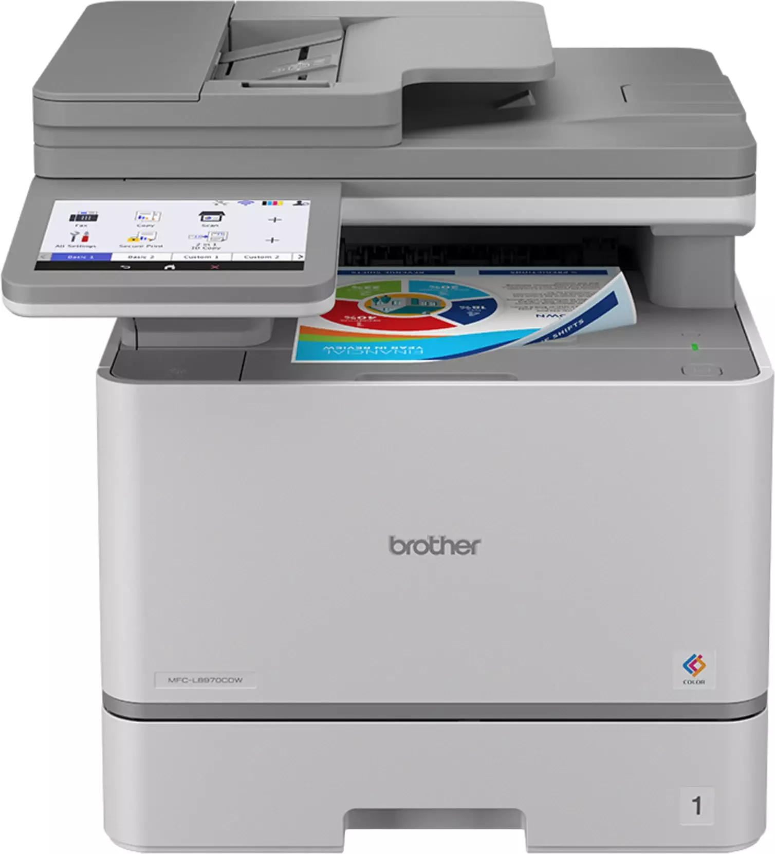 Impresora multifuncional Brother MFC-L8970CDW láser color 33 PPM dúplex WiFi ADF-0