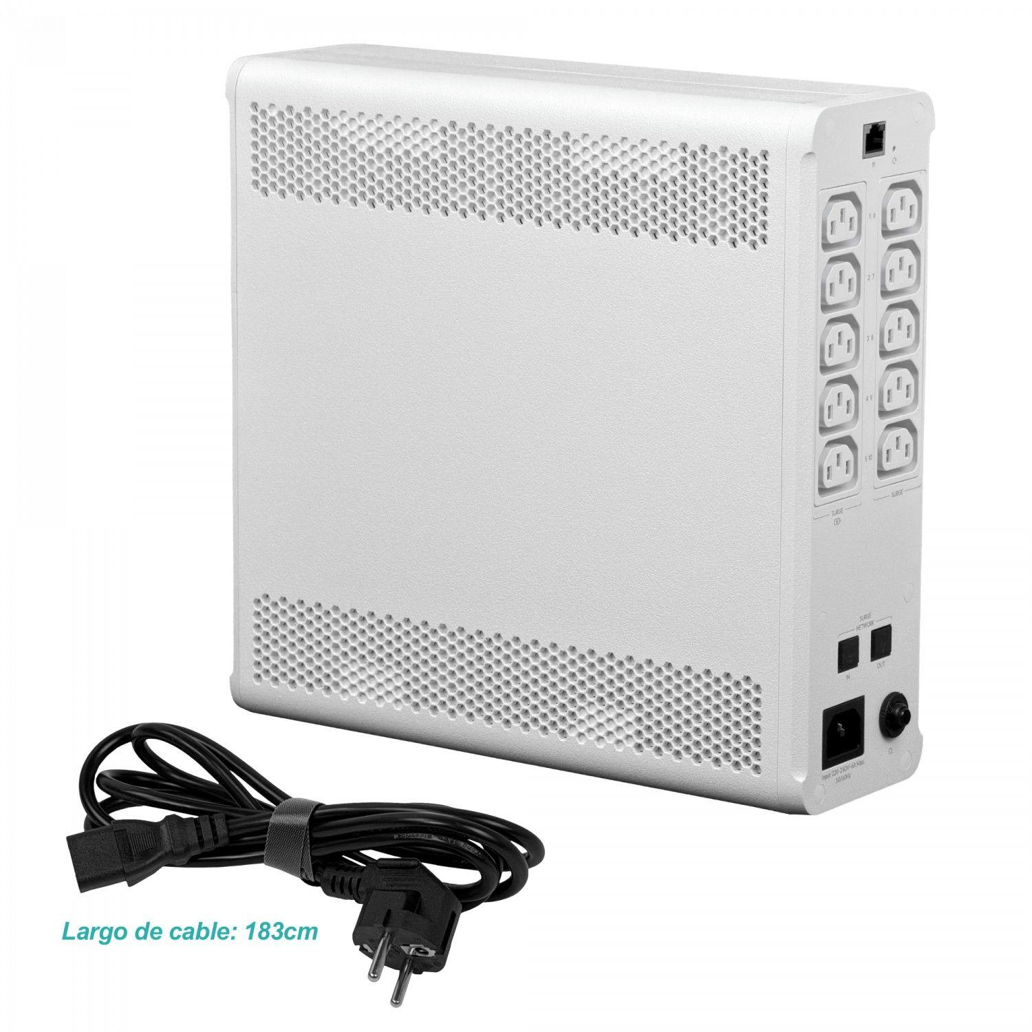 UPS Ubiquiti 1000 VA 600 W 1x9 Ah 6 ms Torre-4