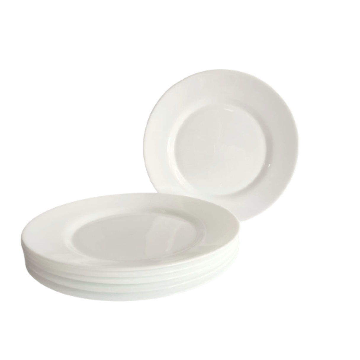 Plato bajo de vidrio Arcopal apto para lavavajillas y microondas-1