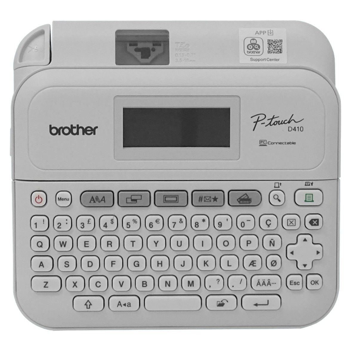 Rotuladora Brother TZ 3,5 mm 18 mm con opción de fuente 12 V-2