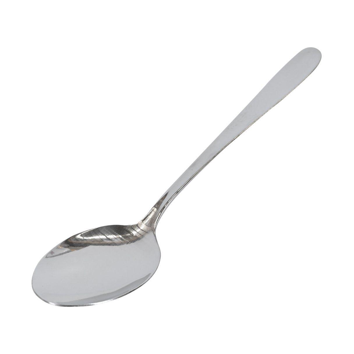 Cuchara de sopa fina acero inoxidable-0
