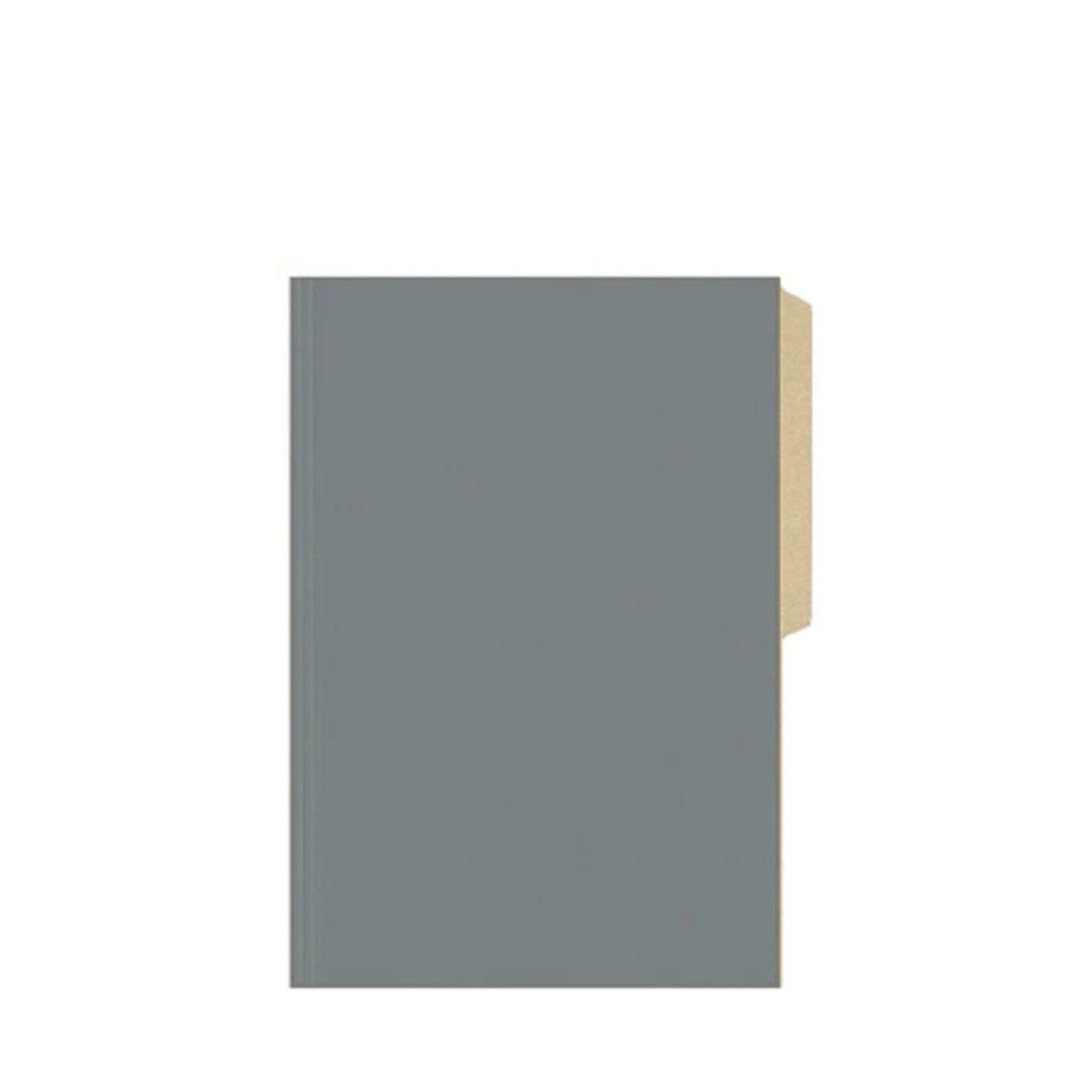 Carpeta cartulina Halley pigmentada gris-0