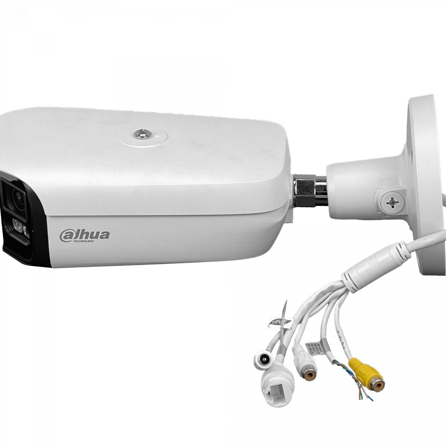 Cámara de seguridad Dahua Bala 8 MP 3,6 mm doble lente 180°-2