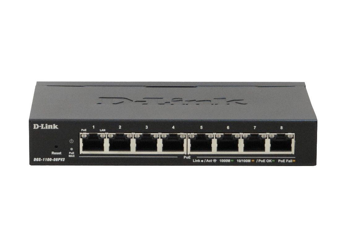 Switch D-Link 8 puertos PoE 48 V 64 W total-3