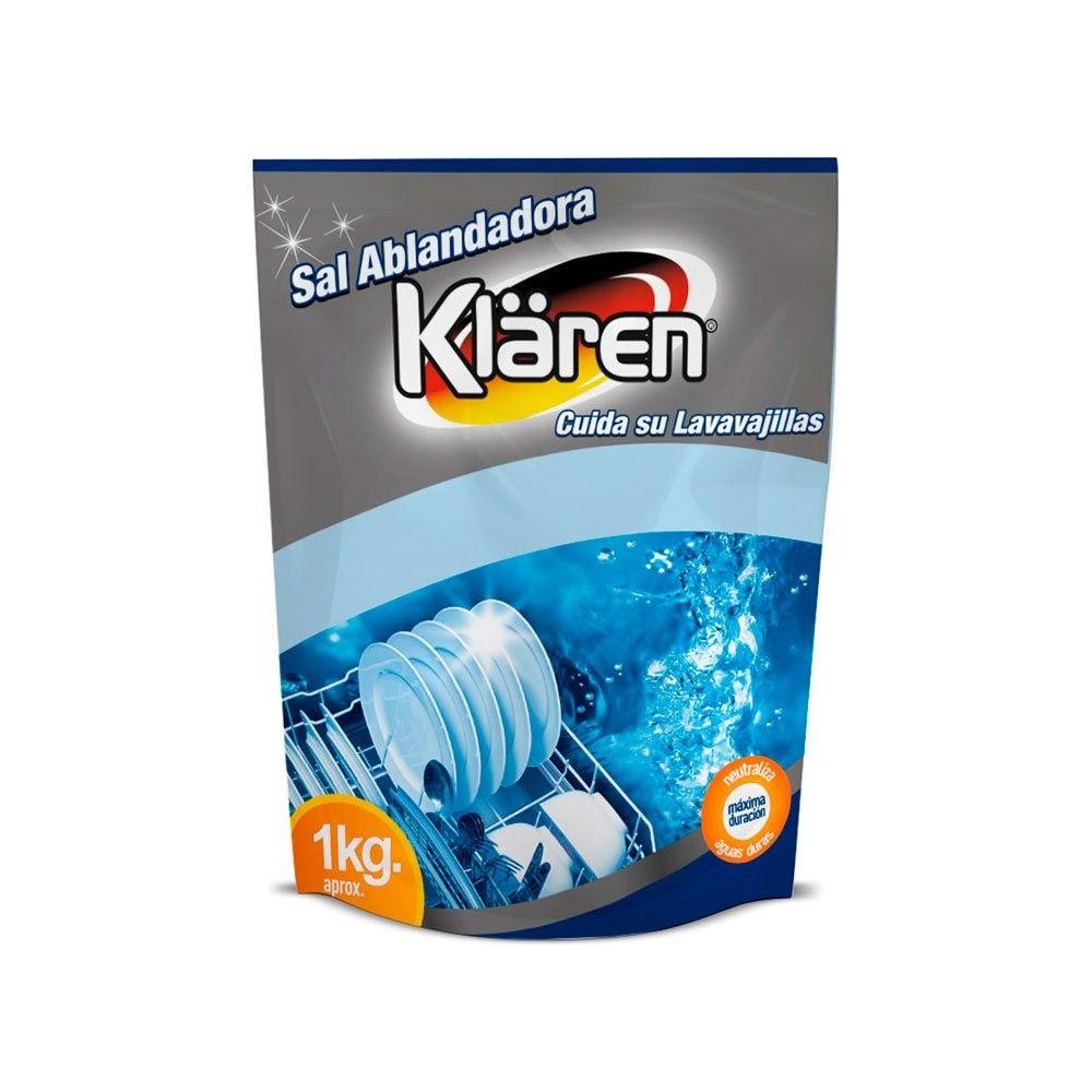 Sal lavavajillas Klaren 1 kg ablandadora-0