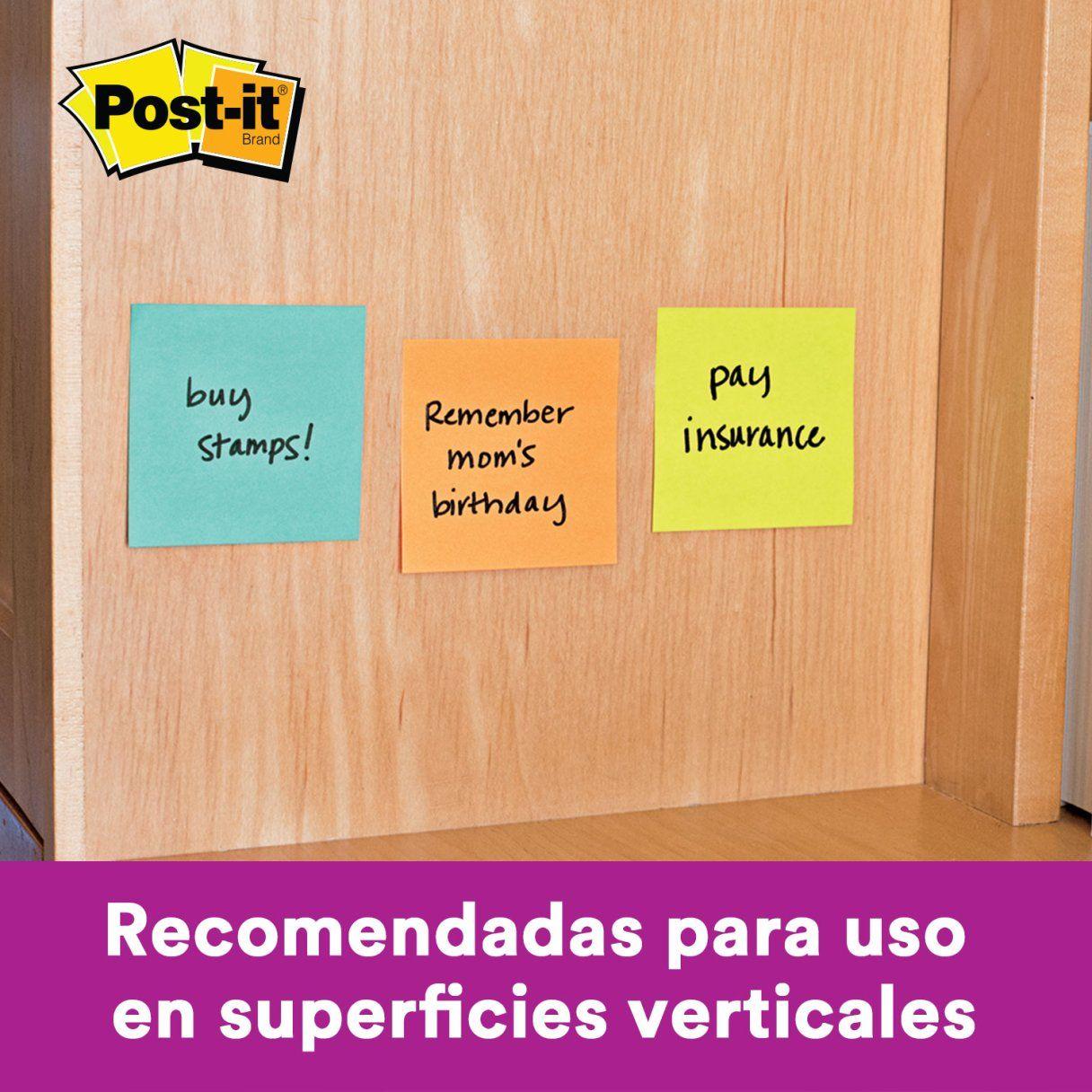 Nota adhesiva 3M Post-It 654 135 hojas colores surtidos-2