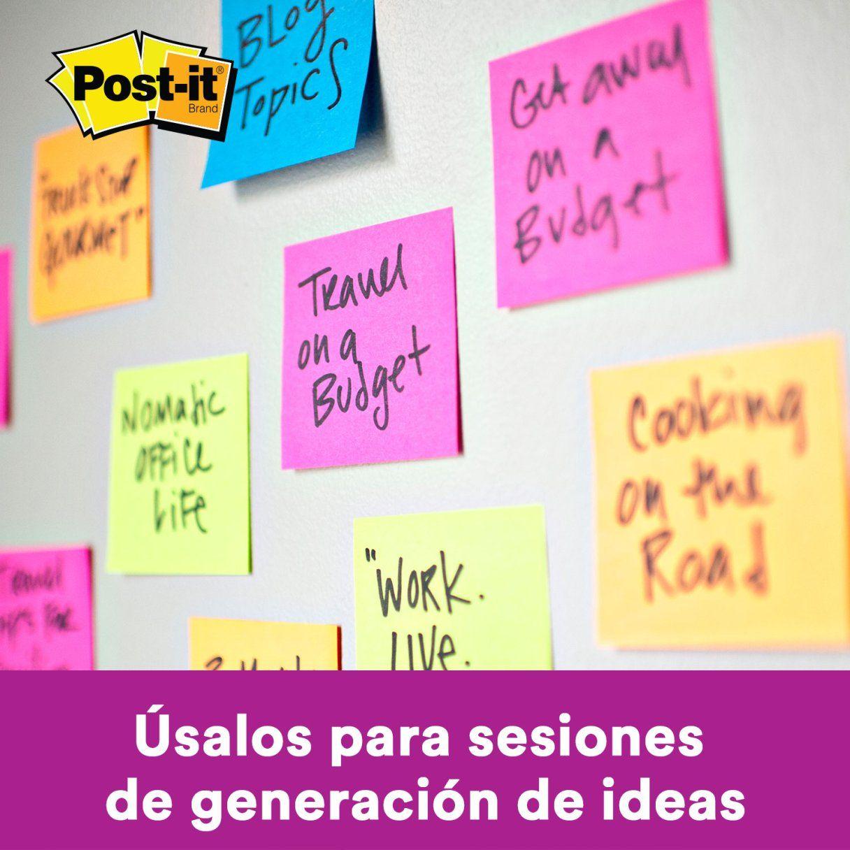 Nota adhesiva 3M Post-It 654 135 hojas colores surtidos-4