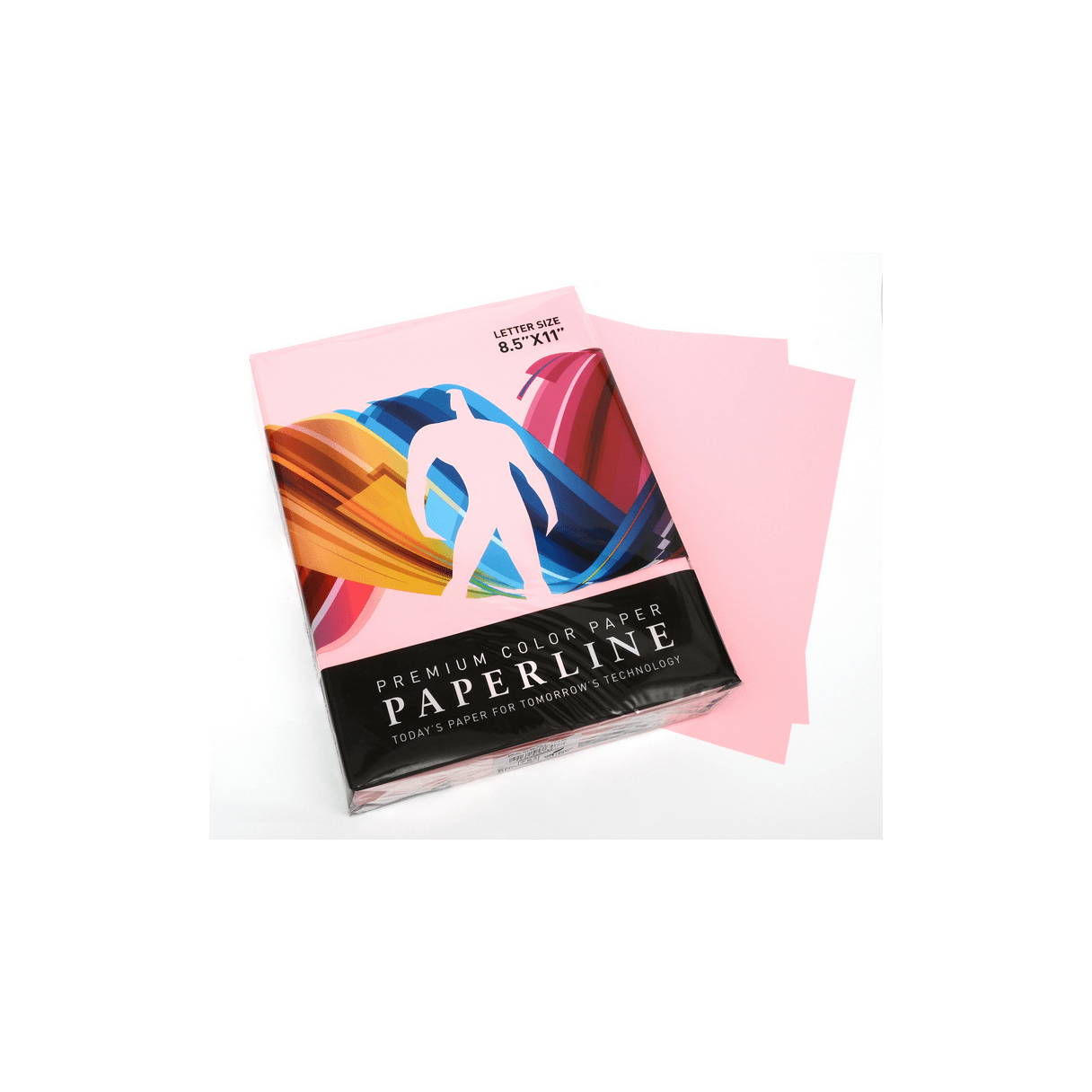 Papel fotocopia Diazol carta 500 hojas 75 g rosado-1