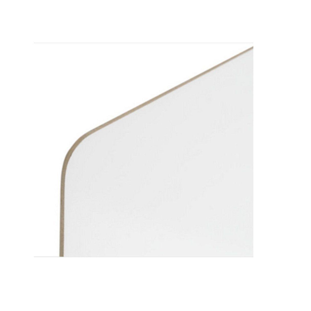 Pizarra blanca Bisilque escolar 21x29 cm sin marco 6 unidades-1