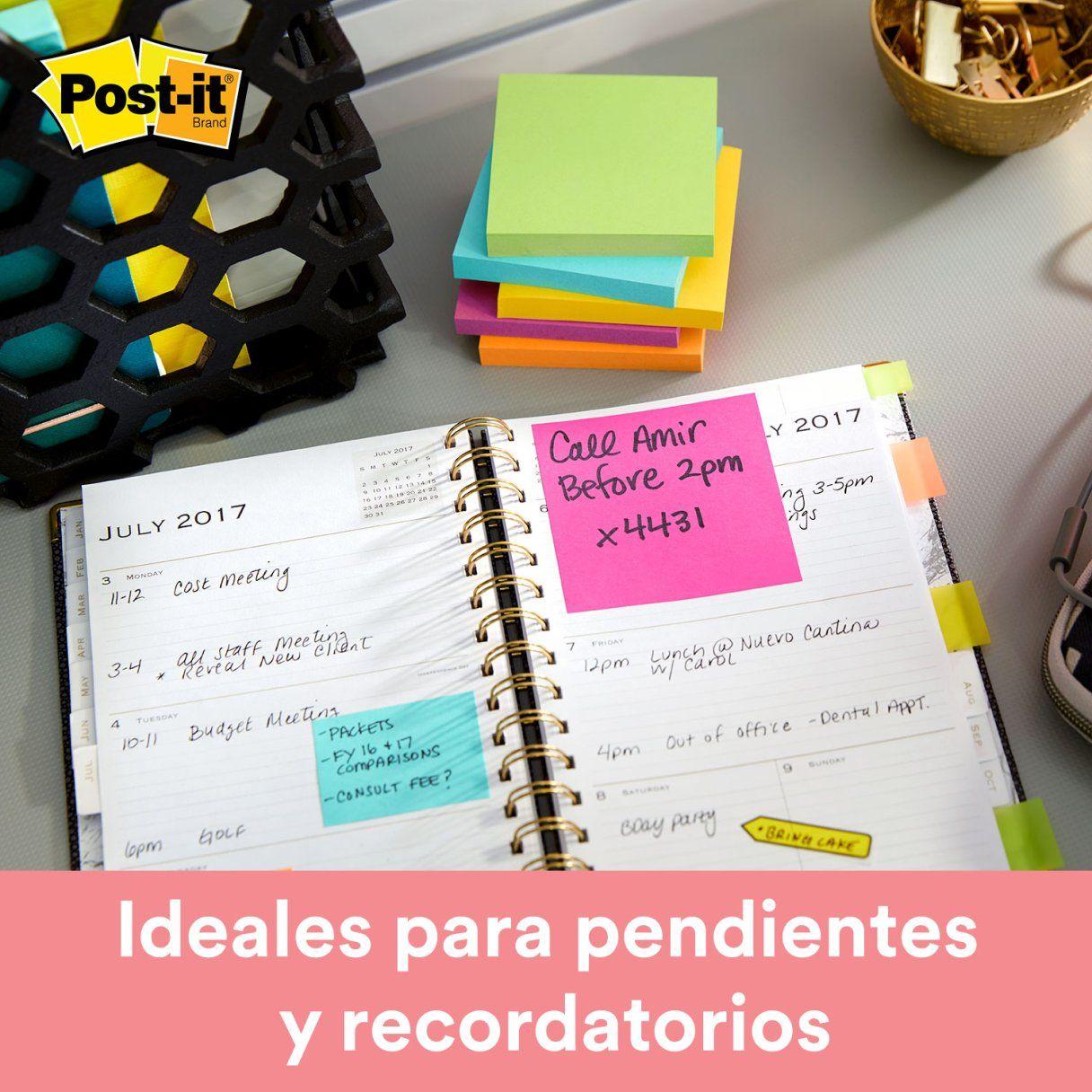 Nota adhesiva Post-It 654-5Uc cubo ultra 500 hojas-2