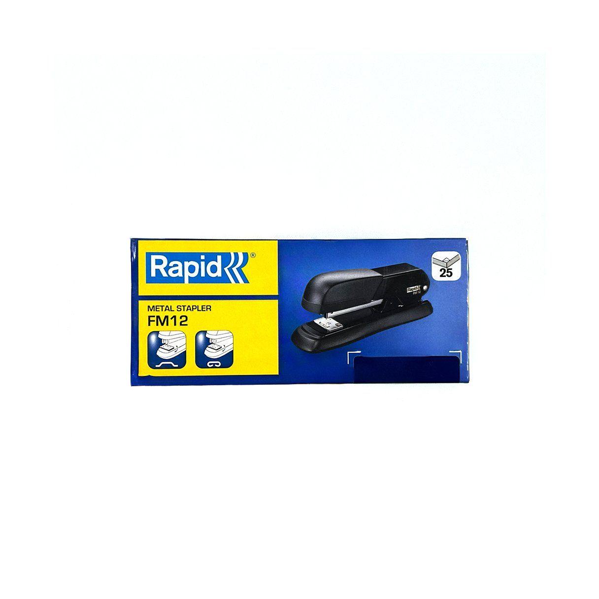Corchetera Rapid FM12 26/6 20 hojas metálica-1