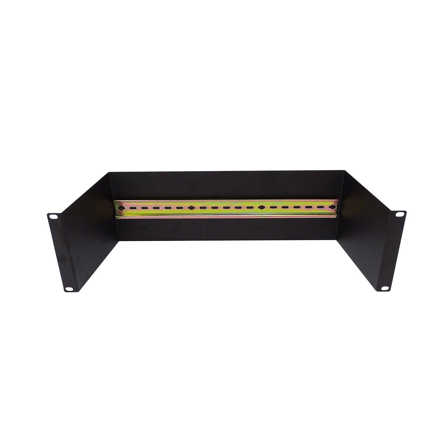 Soporte 3U-Rack con carril 30 cm para riel DIN-0