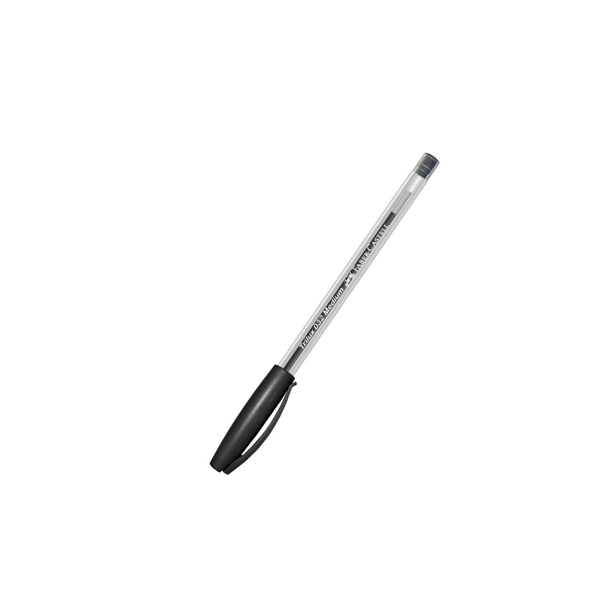 Lápiz pasta Faber Castell Trilux 032 punta media 1,0 mm negro-0