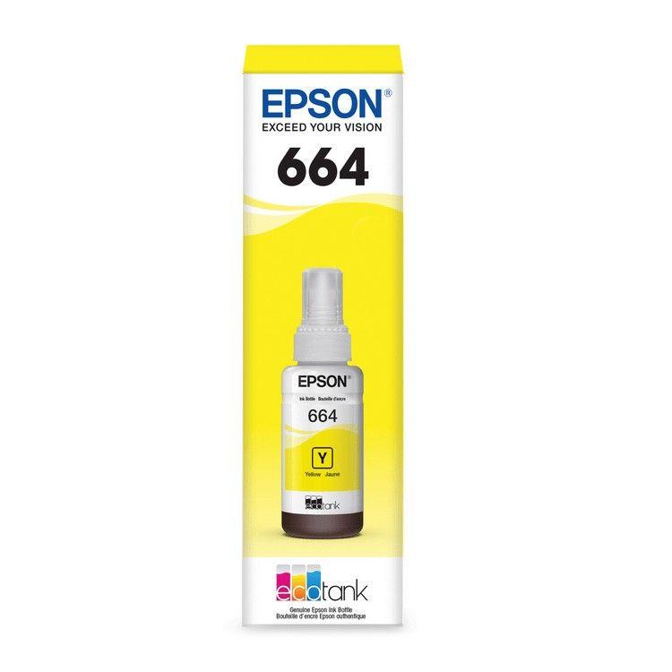 Botella de tinta Epson T664420 amarilla-0