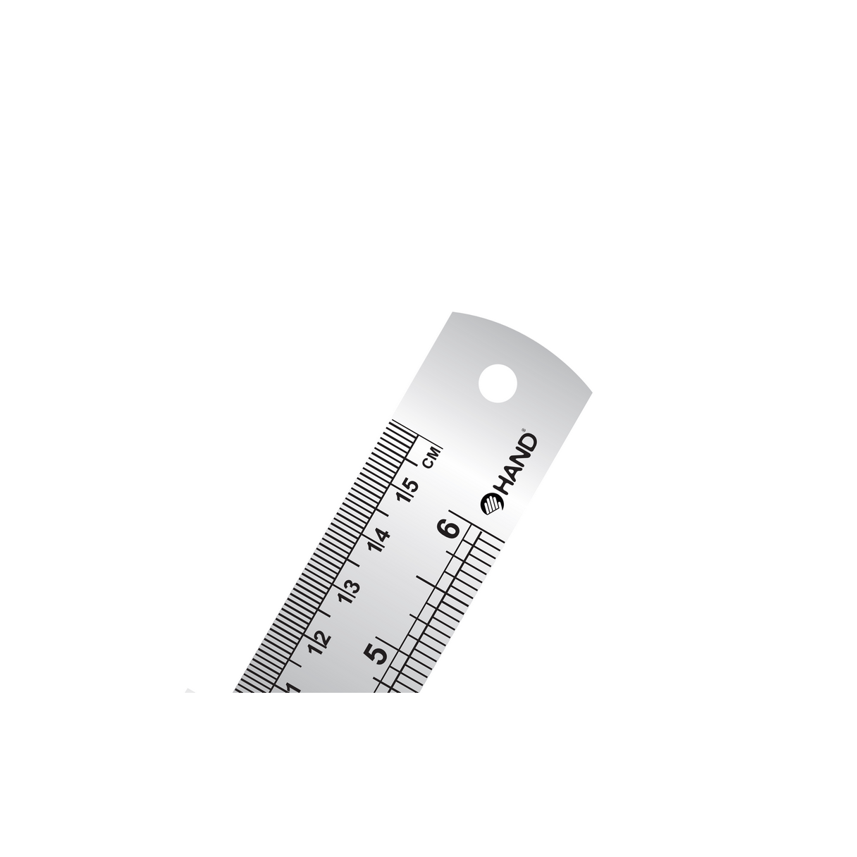 Regla graduada Hand 15 cm acero inoxidable-1
