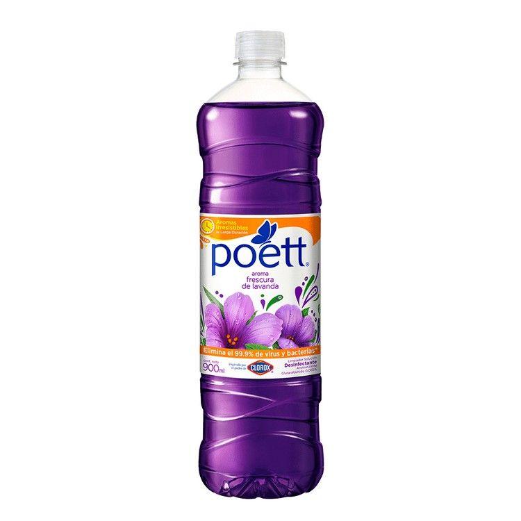 Limpiador de piso Poett frescura de lavanda 900 ml-0