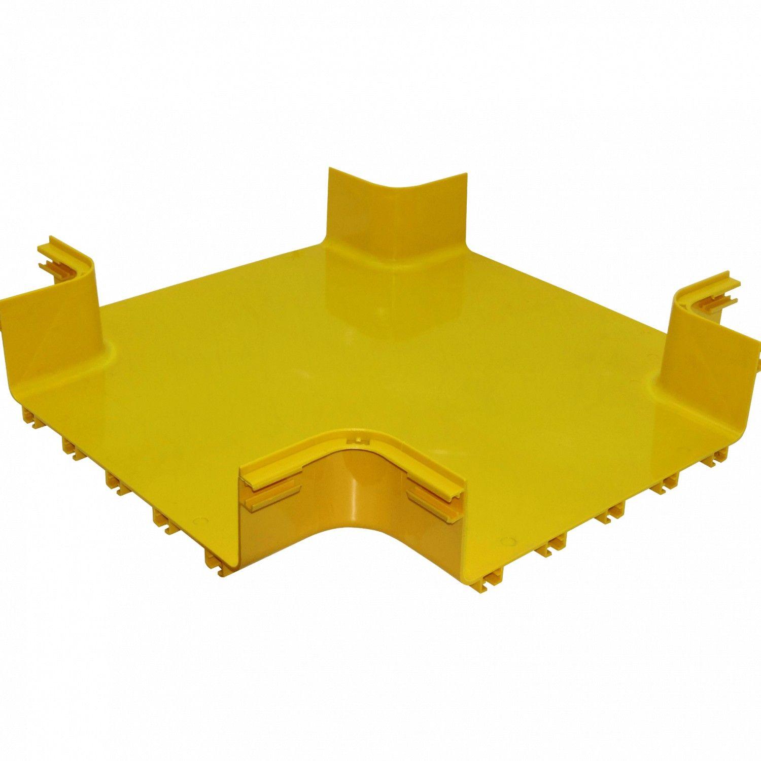 Cajas de derivación 360x100 mm macho PC+ABS LSZH amarilla-0